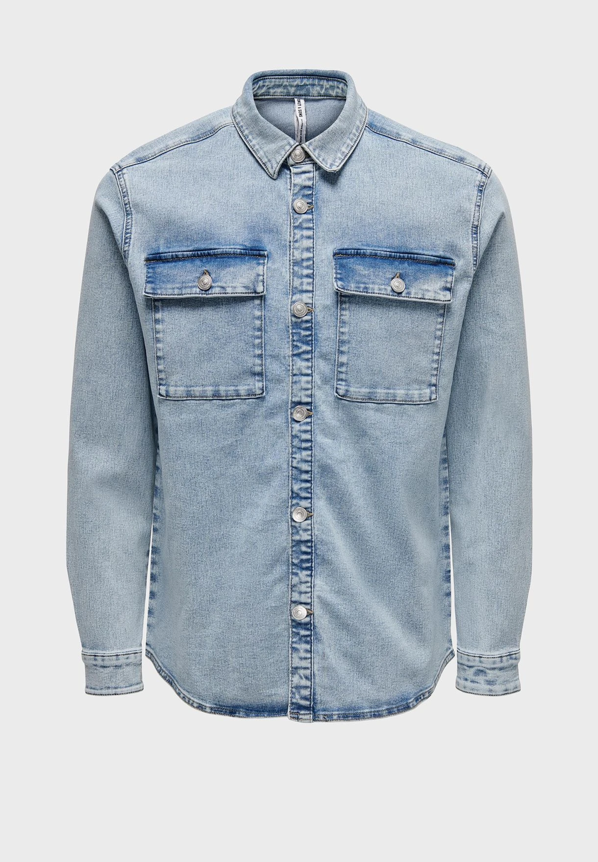 Only & Sons Essential Relaxed Fit Jacket 7 Only & Sons Essential Relaxed Fit Jacket - Image 5