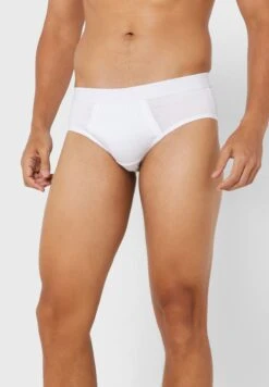 3 Pack Waist Band Hunk Briefs With Antibacterial Finish -Sport Apparel Shop 5 zoom desktop 252