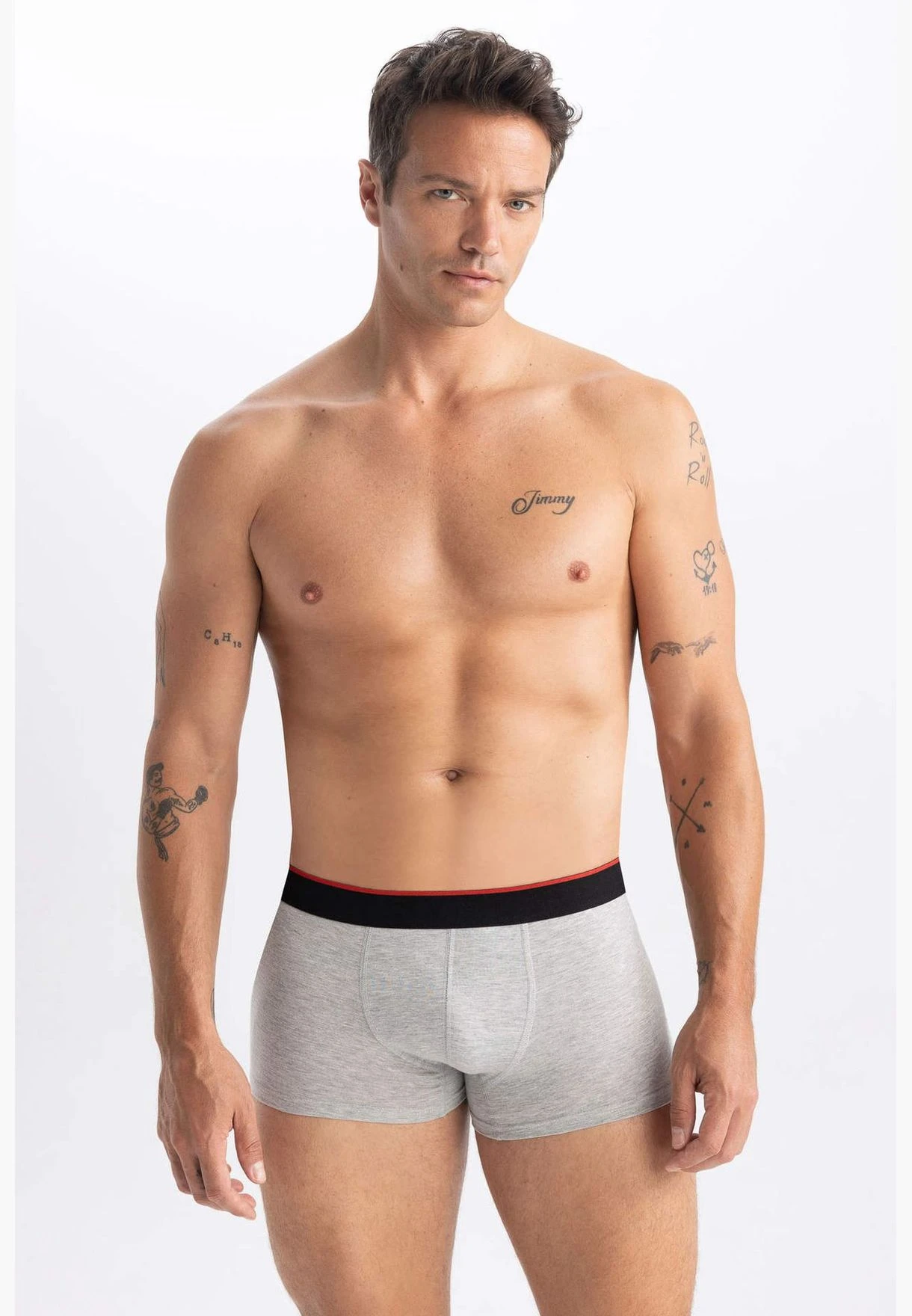 DeFacto 3 Pack Man Underwear Knitted Boxer 7 DeFacto 3 Pack Man Underwear Knitted Boxer - Image 5