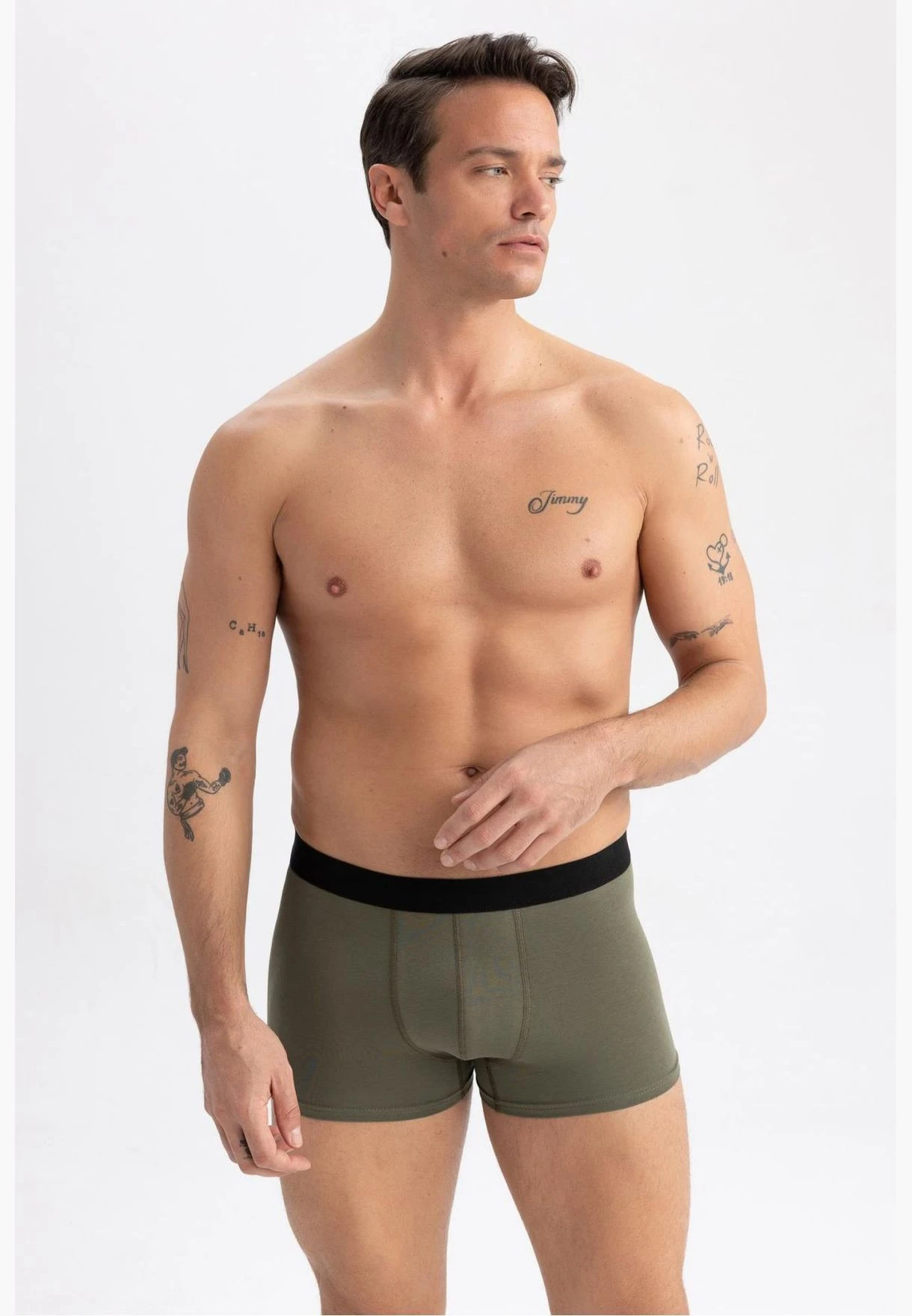 DeFacto 3 Pack Waistband Boxers 7 DeFacto 3 Pack Waistband Boxers - Image 5