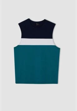 DeFacto 2 Pack Man Regular Fit Crew Neck Sleeveless Homewear Knitted Sets -Sport Apparel Shop 5 zoom desktop 423