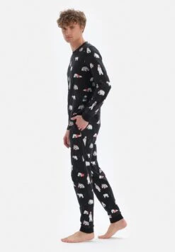 Polar Bear Print Pyjama Set -Sport Apparel Shop 5 zoom desktop 440