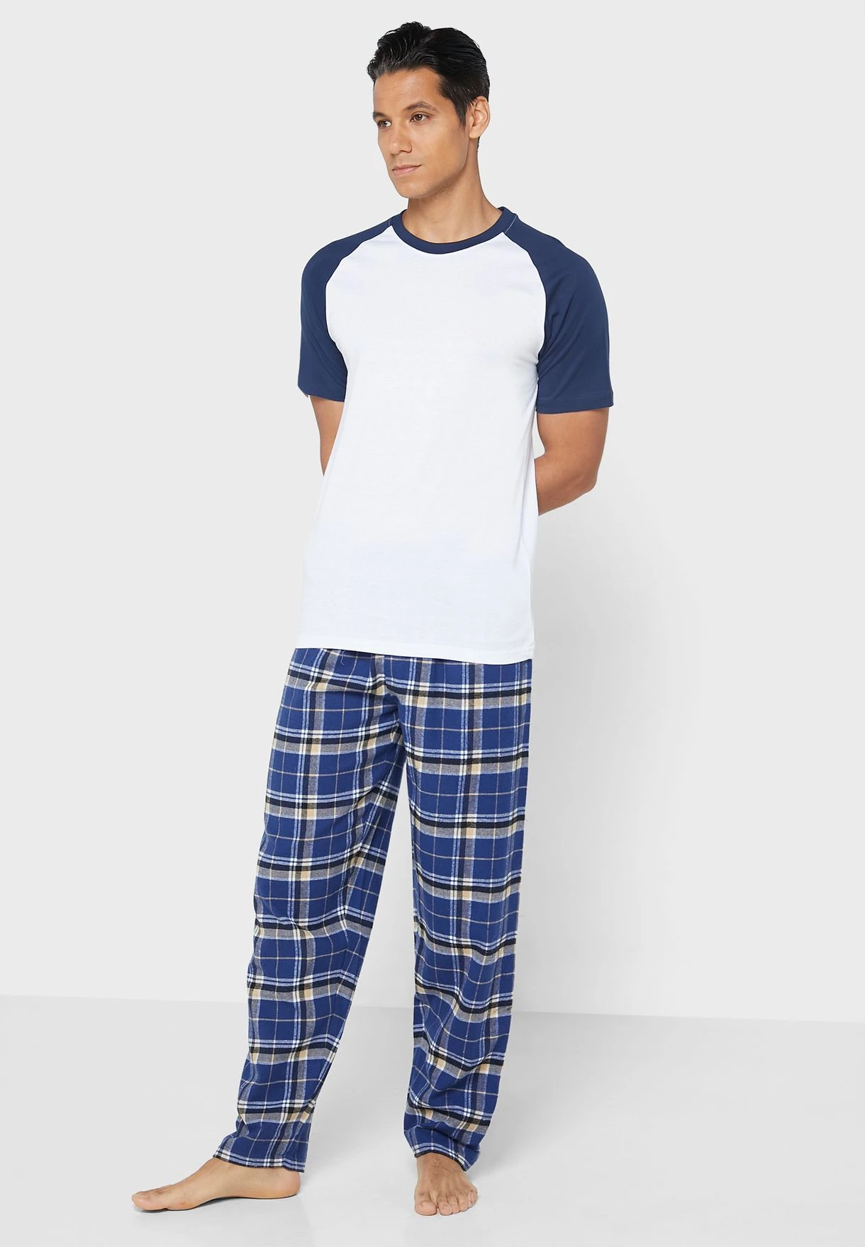 Check Bottom Nightwear Set 7 Check Bottom Nightwear Set - Image 5