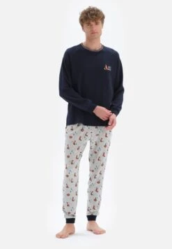 Fox Print Pyjama Set -Sport Apparel Shop 5 zoom desktop 449