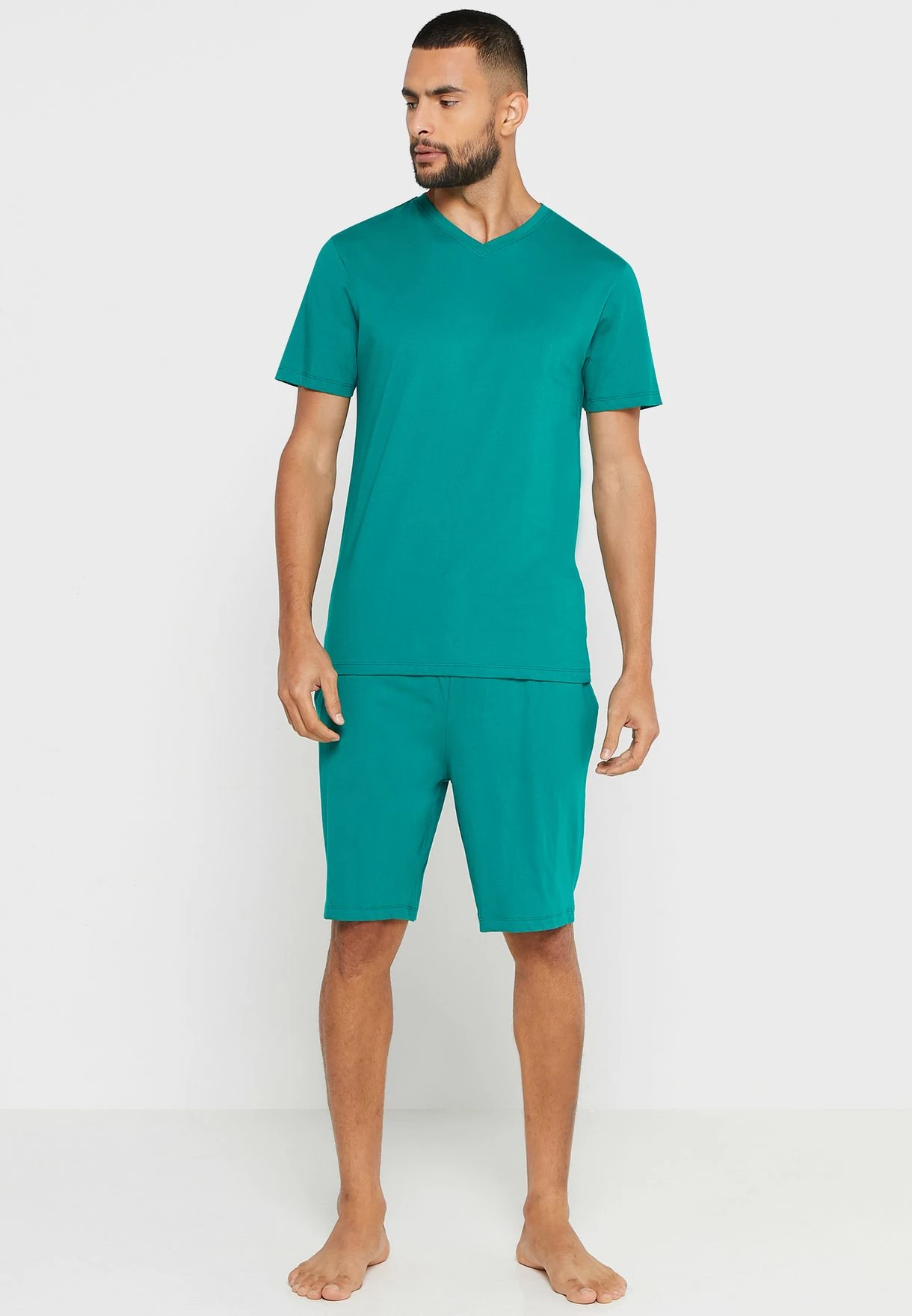 V Neck Nightwear Set 7 V Neck Nightwear Set - Image 5