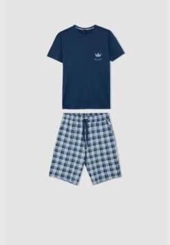 DeFacto Regular Fit Check Print Pyjama Set -Sport Apparel Shop 6 zoom desktop 235