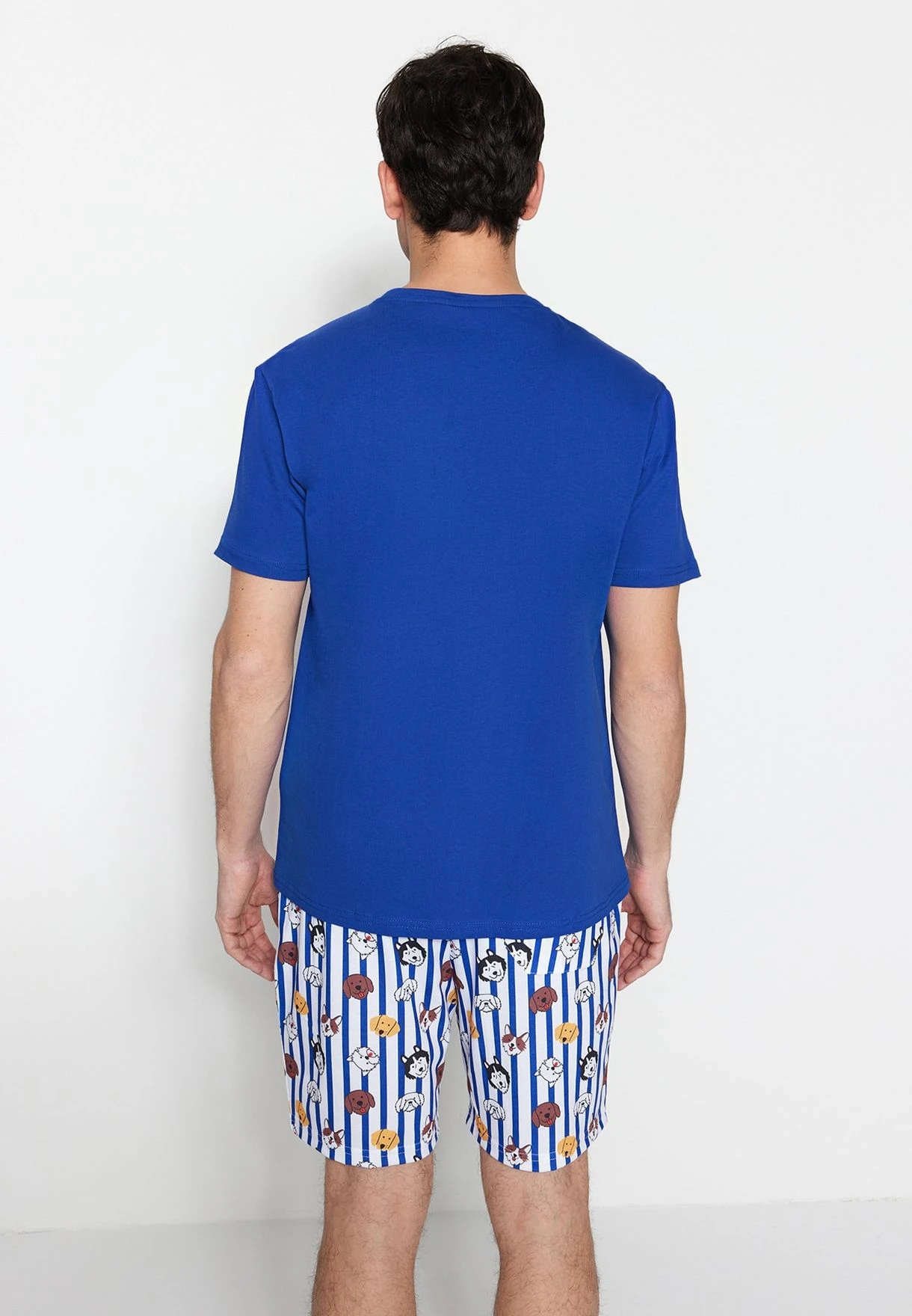 Trendyol Printed Crew Neck T-Shirt And Pajamas Set 8 Trendyol Printed Crew Neck T-Shirt And Pajamas Set - Image 6