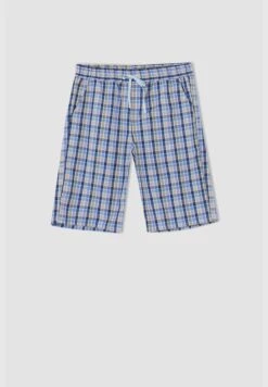 DeFacto Regular Fit Tie Waist Check Print Pyjama Bottom -Sport Apparel Shop 6 zoom desktop 239