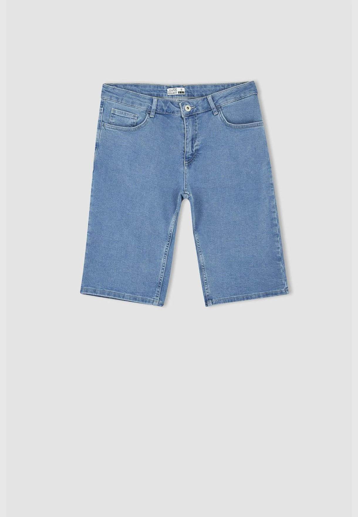 DeFacto Regular Fit Midi Jean Shorts 8 DeFacto Regular Fit Midi Jean Shorts - Image 6