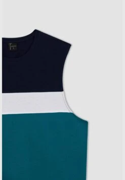 DeFacto 2 Pack Man Regular Fit Crew Neck Sleeveless Homewear Knitted Sets -Sport Apparel Shop 7 zoom desktop 144