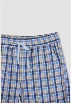 DeFacto Regular Fit Tie Waist Check Print Pyjama Bottom -Sport Apparel Shop 7 zoom desktop 160