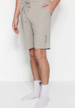 Trendyol Essential Crew Neck T-Shirt Pajamas Set -Sport Apparel Shop 9 zoom desktop 68